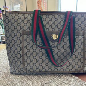 Vintage Gucci Plus Tote Bag